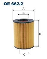 FILTRON OE 662/2 Фильтр масляный VOLVO S80/XC90/LAND ROVER FREELANDER 3.0/3.2 06-