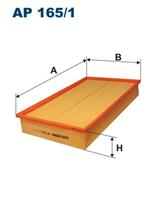 [ap165/1] filtron фильтр воздушный