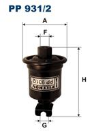 [PP931/2] FILTRON Фильтр топливный