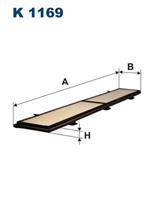 FILTRON K 1169 Фильтр салона BMW E87/E90