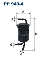 [PP949/4] FILTRON Фильтр топливный