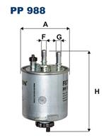 [pp988] filtron фильтр топливный