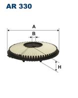 AR 330_фильтр воздушный! 40x18x258 Mitsubishi Col
