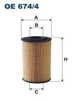 [OE674/4] FILTRON Фильтр масляный