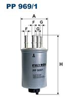 [PP9691] Filtron Фильтр топливный