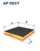 [AP003/7] FILTRON Фильтр воздушный