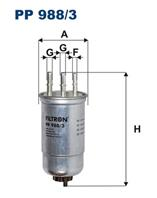 [PP9883] Filtron Фильтр топливный