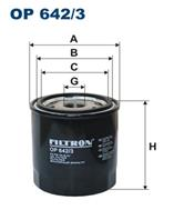 FILTRON OP 642/3 Фильтр масляный NISSAN/RENAULT 1.5D-3.0D 08-