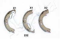 Колодки тормозные барабанные стояночного тормоза 5502232 от производителя ASHIKA
