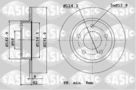 Диск тормозной задний nissan juke 10- qashqai 07- 291x9mm