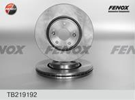 F-Диск тормозной TB219192 (R1002V) RENAULT Laguna