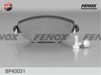 Колодки тормозные дисковые передние BP43031 от компании FENOX