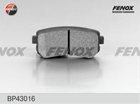 Колодки тормозные дисковые задние BP43016 от фирмы FENOX