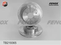 Диск тормозной FENOX TB219365 Nissan Tiida  Cube 1.6-1.8  07-