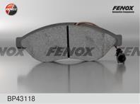 Колодки тормозные дисковые передние BP43118 от производителя FENOX