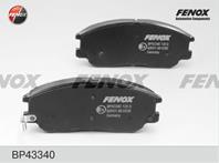 Колодки тормозные дисковые передние BP43340 от производителя FENOX