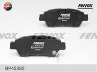 Колодки тормозные дисковые задние BP43382 от компании FENOX