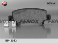 Колодки тормозные дисковые задние BP43083 от фирмы FENOX