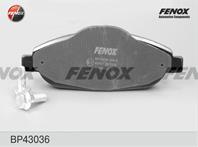 Колодки тормозные дисковые передние BP43036 от производителя FENOX