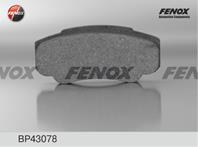 Колодки тормозные дисковые задние BP43078 от компании FENOX