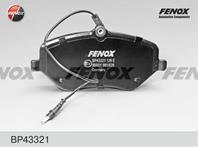 Колодки тормозные дисковые передние BP43321 от фирмы FENOX