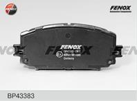 Колодки тормозные дисковые передние BP43383 от производителя FENOX