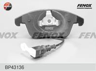 Колодки тормозные дисковые передние BP43136 от компании FENOX