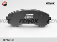 Колодки тормозные дисковые передние BP43346 от производителя FENOX