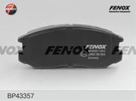 Колодки тормозные дисковые передние BP43357 от производителя FENOX