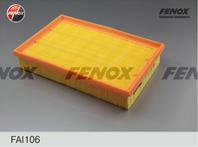 FENOX FAI106 Фильтр воздушный FORD FOCUS 1.4-2.0 04-/VOLVO C30/S40/V50 1.6-2.0 04-