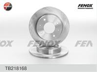 F-Диск тормозной TB218168 Mitsubishi Colt 1.1-1.5T  SMART Forfour  04- 250*38 5*10. Задний