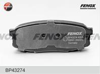 Колодки тормозные дисковые задние BP43274 от фирмы FENOX