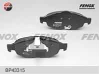 Колодки тормозные дисковые передние BP43315 от производителя FENOX