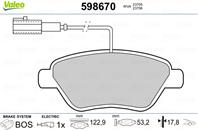 Колодки тормозные FIAT: Idea (2003 and amp gt 2007) 1.