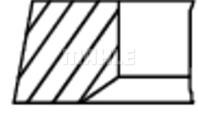 039 99 N0_кольца поршневые! d85x3.5x2x3 STD (1) C