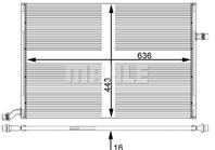 Ch?odnica powietrza dolotowego MERCEDES C (C205), C T-MODEL (S205), C