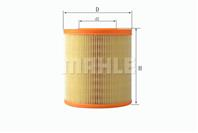 [lx1253] knecht (mahle filter) фильтр воздушный