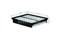 [lx2956] knecht (mahle filter) фильтр воздушный