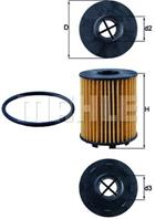 [ox371d] knecht (mahle filter) фильтр масляный