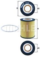 [OX433D] Knecht (Mahle Filter) Фильтр масляный