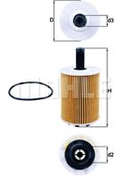 KNECHT OX188D (06567242)Фильтр маслG4/BORA 2.3V5/2.8 97-&gt02