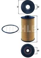 [OX1521D] Knecht (Mahle Filter) Фильтр масляный