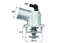 MAHLE ORIGINAL TI 54 92D Термостат OPEL ASTRA/VECTRA/ZAFIRA 1.4/1.6 98-