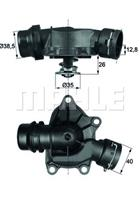 Ti 26 88 термостат! bmw e38/e39 3.0d m57 08/98-09/99