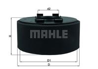 [lx870] knecht (mahle filter) фильтр воздушный