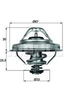 Tx 28 88d термостат! с прокладкой bmw e30/e36/e34 1.6-2.8 87&gt