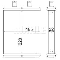 Mahle w?rmetauscher, innenraumheizung