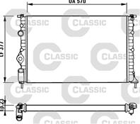 VL231379_радиатор системы охлаждения!Valeo Classic