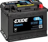 EXIDE EC550 CLASSIC_аккумуляторная батарея! 19.5/1