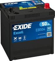 Аккумуляторная батарея excell [12v 50ah 360a korean b1]